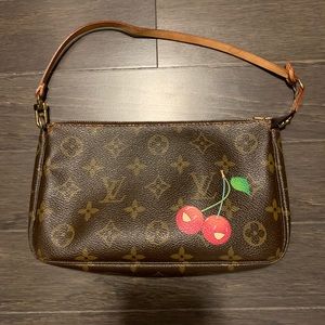 Authentic Louis Vuitton Cherry Pochette